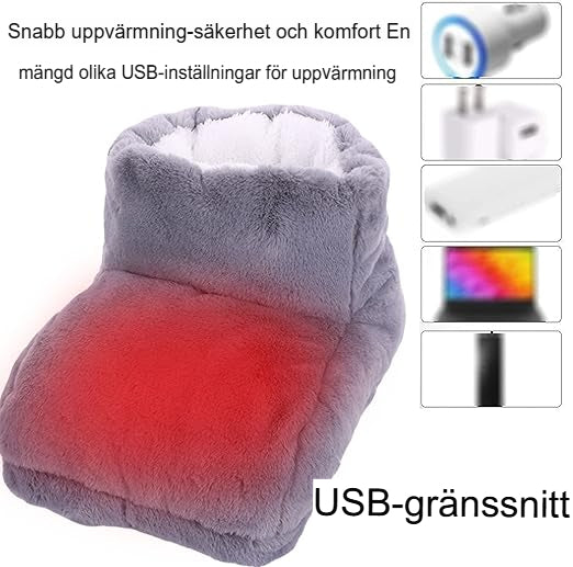 Heated USB Foot Warmers